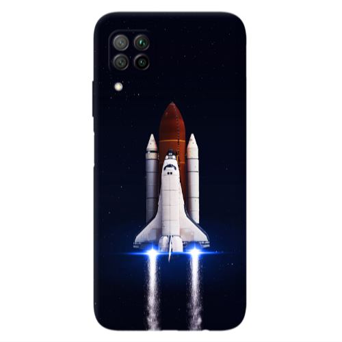 Huawei P40 Lite space travel Transparent Silicone TPU Θήκη