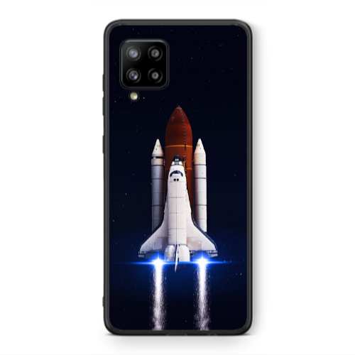 Samsung A42 5G space travel Black Glossy Θήκη