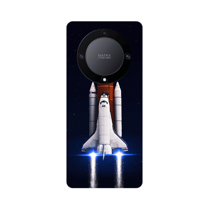 Honor Magic5 Lite 5G space travel Transparent Silicone TPU Θήκη