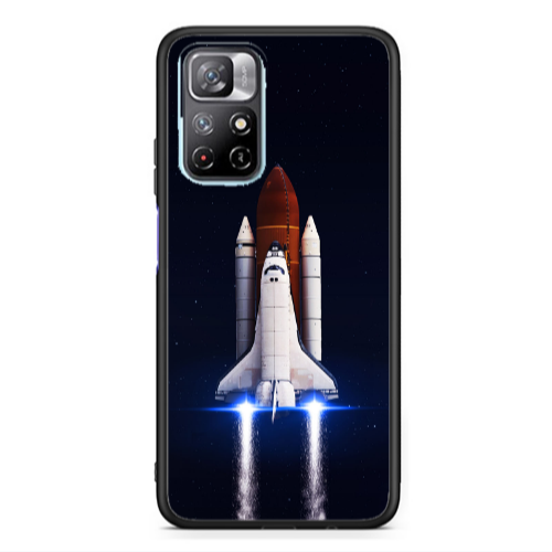 Xiaomi Poco M4 Pro 5G space travel Black Glossy Θήκη
