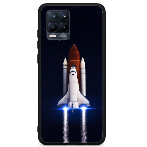 Realme 8 i space travel Black Glossy Θήκη