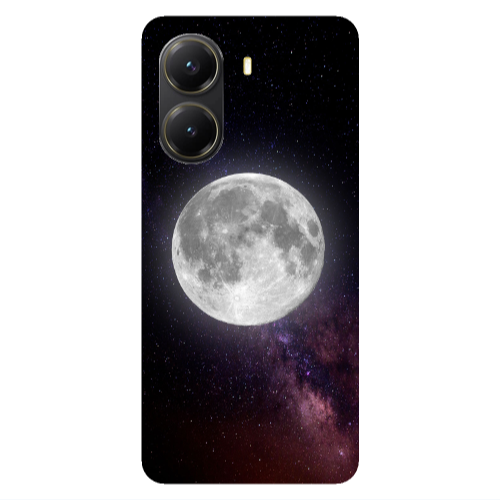 Xiaomi Poco X7 Pro Moon and stars Transparent Silicone TPU Θήκη