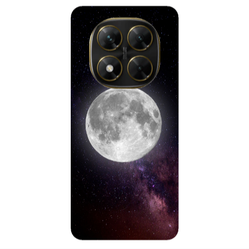 Xiaomi Poco X7 Moon and stars Transparent Silicone TPU Θήκη
