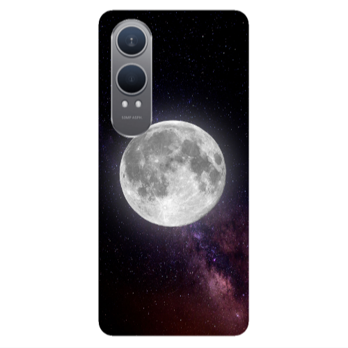 Oneplus Nord Ce 4 lite Moon and stars Transparent Silicone TPU Θήκη