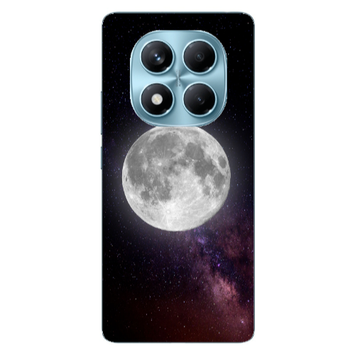 Xiaomi Redmi Note 14 Pro Moon and stars Transparent Silicone TPU Θήκη