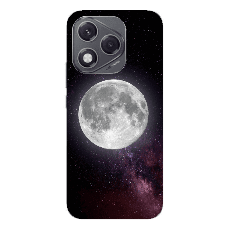 Honor 400 Lite Moon and stars Transparent Silicone TPU Θήκη