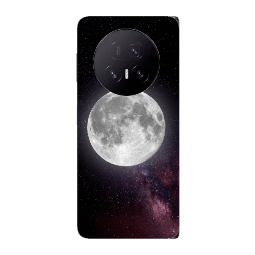 Honor Magic V5 Moon and stars Transparent Silicone TPU Θήκη
