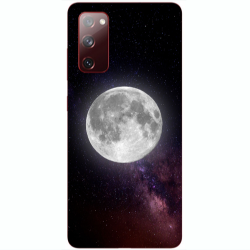 Samsung S20 FE Moon and stars Transparent Silicone TPU Θήκη