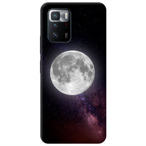 Xiaomi Poco X3 GT Moon and stars Transparent Silicone TPU Θήκη
