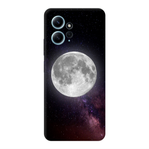 Xiaomi Redmi Note 12 4G Moon and stars Transparent Silicone TPU Θήκη