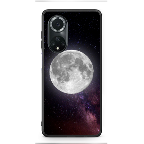 Huawei Nova 9 Moon and stars Black Glossy Θήκη