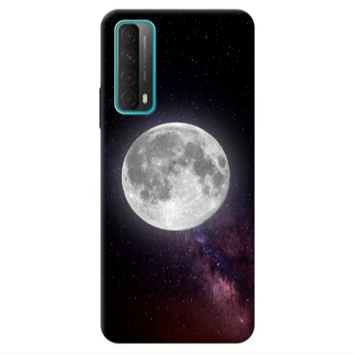 Huawei P Smart 2021 Moon and stars Transparent Silicone TPU Θήκη