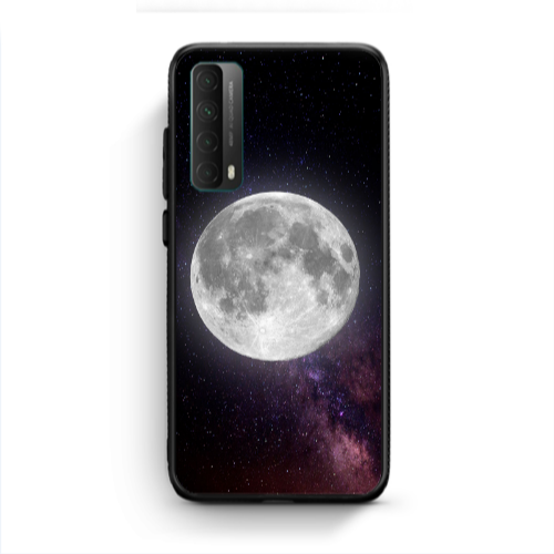 Huawei P Smart 2021 Moon and stars Black Glossy Θήκη