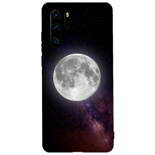 Huawei P30 Pro Moon and stars Transparent Silicone TPU Θήκη