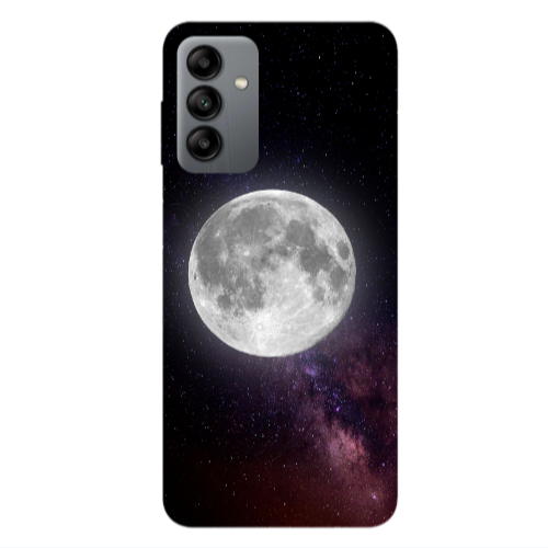 Samsung A13 5G Moon and stars Transparent Silicone TPU Θήκη