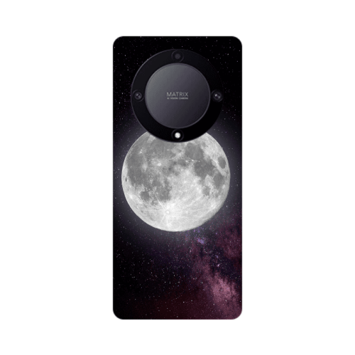 Honor Magic5 Lite 5G Moon and stars Transparent Silicone TPU Θήκη