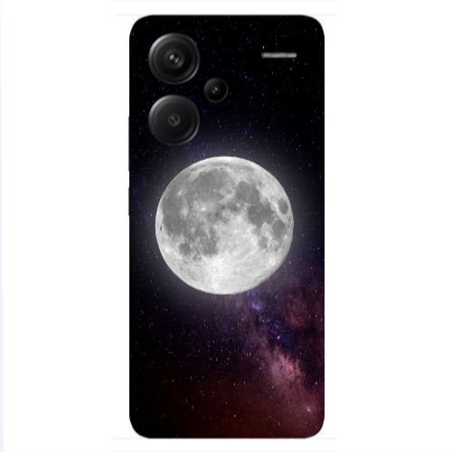 Xiaomi Redmi Note 13 Pro+ 5G  Moon and stars Transparent Silicone TPU Θήκη