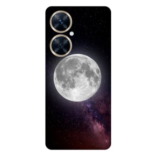 Huawei Nova 11i Moon and stars Transparent Silicone TPU Θήκη
