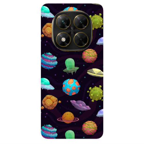 Xiaomi Poco X7 Spacecraft Transparent Silicone TPU Θήκη