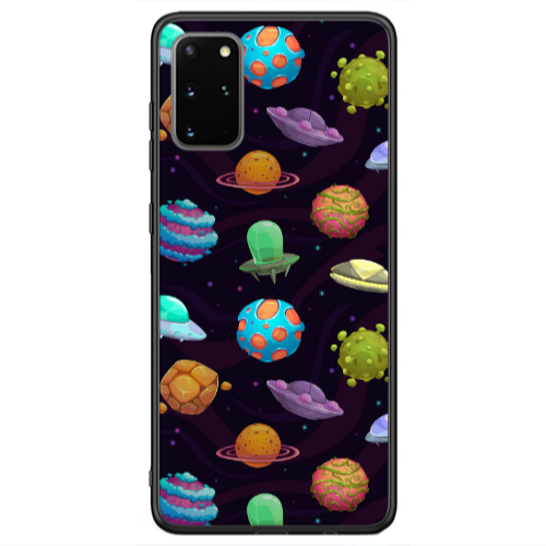 Samsung S20 Spacecraft Black Glossy Θήκη