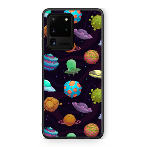 Samsung S20 Ultra Spacecraft Black Glossy Θήκη