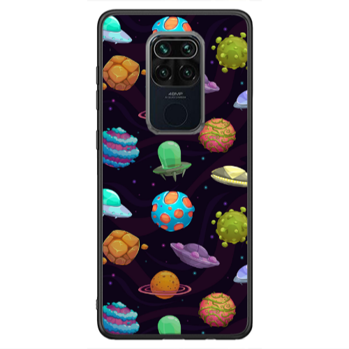 Xiaomi Redmi Note 9 Spacecraft Black Glossy Θήκη