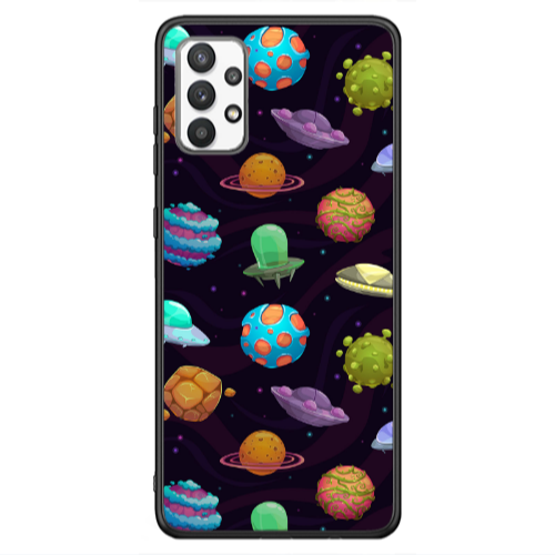Samsung A13 4G Spacecraft Black Glossy Θήκη