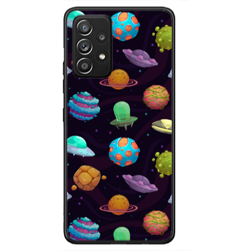 Samsung A53 Spacecraft Black Glossy Θήκη