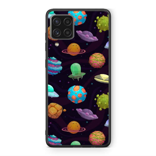 Samsung A22 4G Spacecraft Black Glossy Θήκη