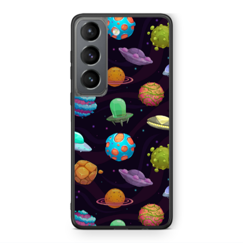 Samsung S21 PLUS Spacecraft Black Glossy Θήκη