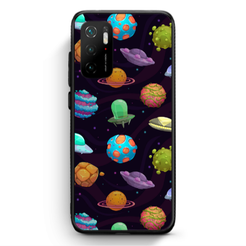 Xiaomi Poco M3 Pro Spacecraft Black Glossy Θήκη