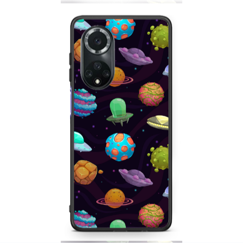 Huawei Nova 9 Spacecraft Black Glossy Θήκη
