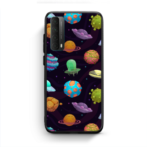 Huawei P Smart 2021 Spacecraft Black Glossy Θήκη