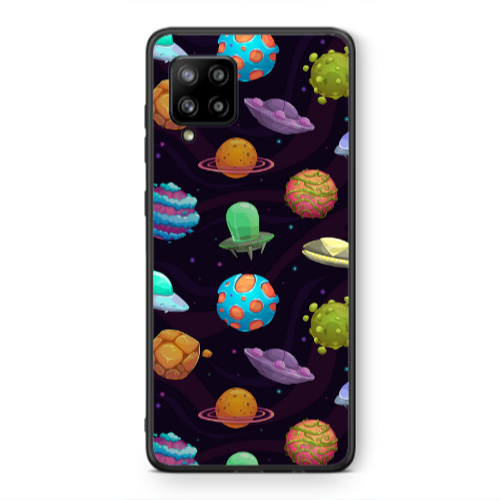 Samsung A42 5G Spacecraft Black Glossy Θήκη