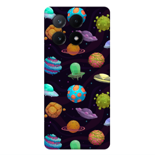 Xiaomi Poco X6Pro 5G Spacecraft Transparent Silicone TPU Θήκη