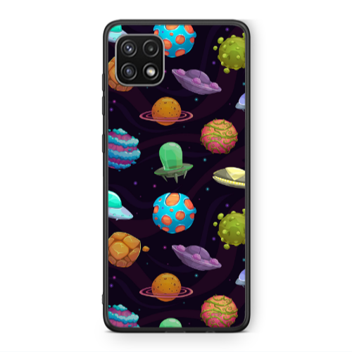 Samsung A22 5G Spacecraft Black Glossy Θήκη