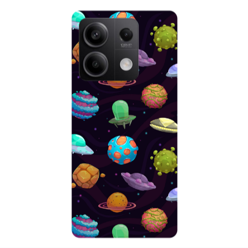 Xiaomi Redmi Note 13Pro 5G Spacecraft Transparent Silicone TPU Θήκη
