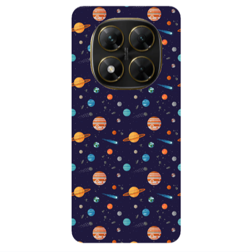 Xiaomi Poco X7 Planets Transparent Silicone TPU Θήκη