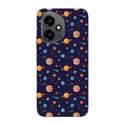 Honor Magic 400 Planets Transparent Silicone TPU Θήκη