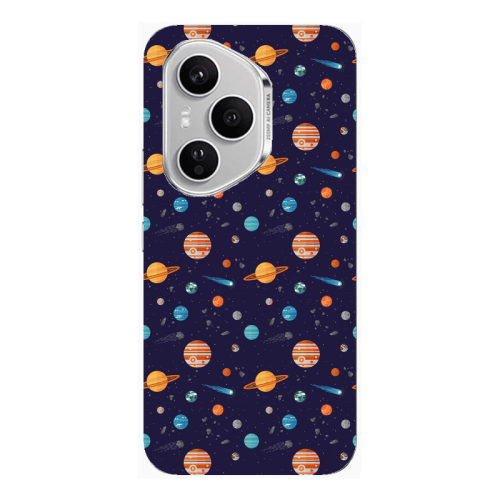 Honor Magic 400 Pro Planets Transparent Silicone TPU Θήκη
