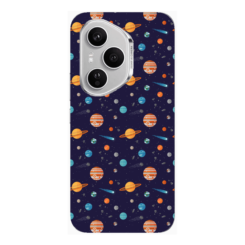 Honor Magic 400 Pro Planets Transparent Silicone TPU Θήκη