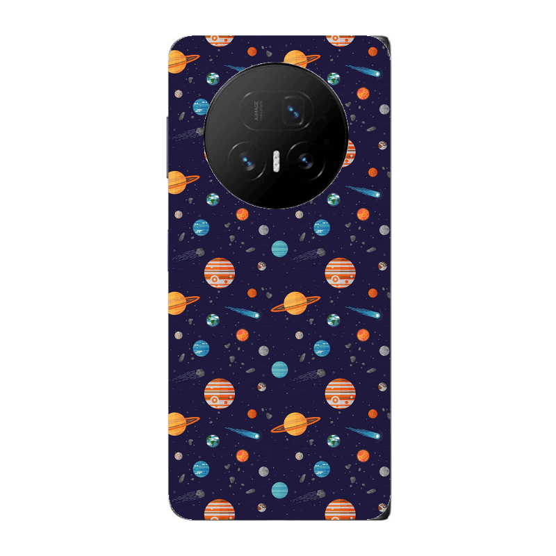 Honor Magic V5 Planets Transparent Silicone TPU Θήκη