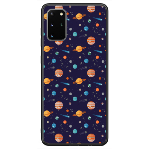 Samsung S20 Plus Planets Black Glossy Θήκη