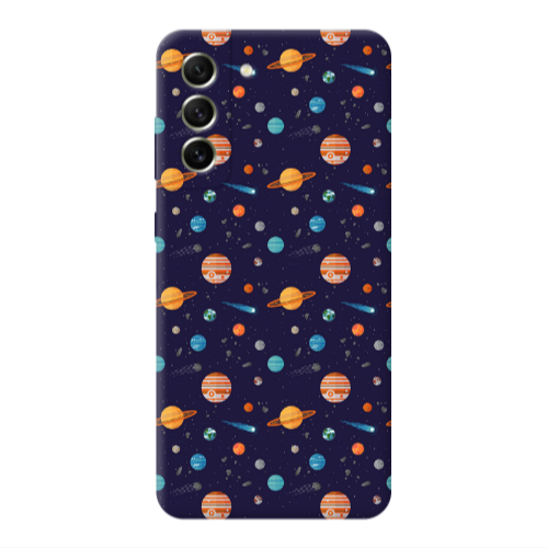 Samsung S21 PLUS Planets Transparent Silicone TPU Θήκη