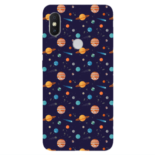 Xiaomi Redmi S2 Planets Transparent Silicone TPU Θήκη