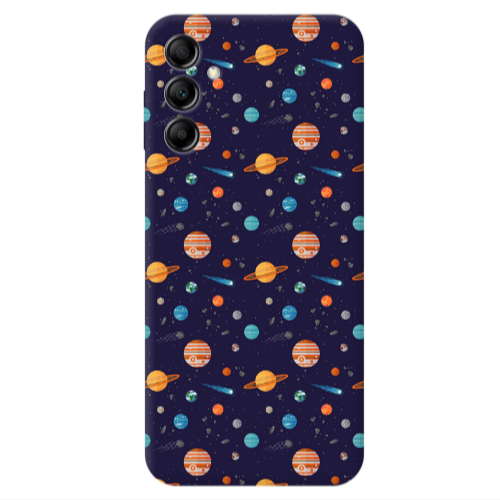 Samsung A24 Planets Transparent Silicone TPU Θήκη