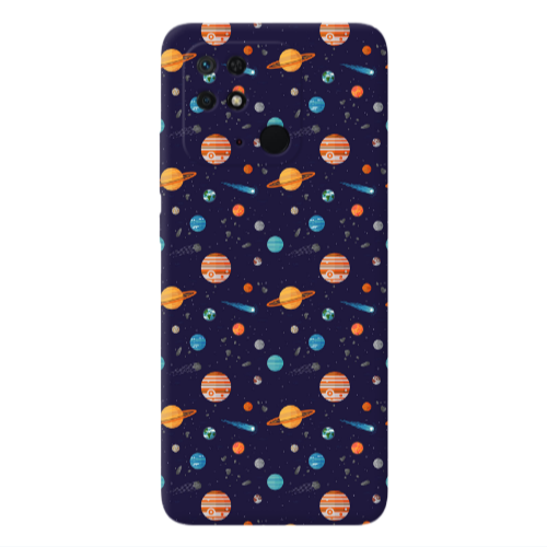 Xiaomi Poco C40 Planets Transparent Silicone TPU Θήκη