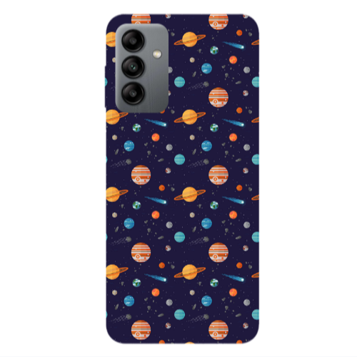 Samsung A13 5G Planets Transparent Silicone TPU Θήκη