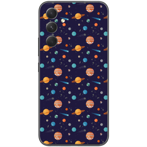 Samsung  Galaxy A05s Planets Transparent Silicone TPU Θήκη