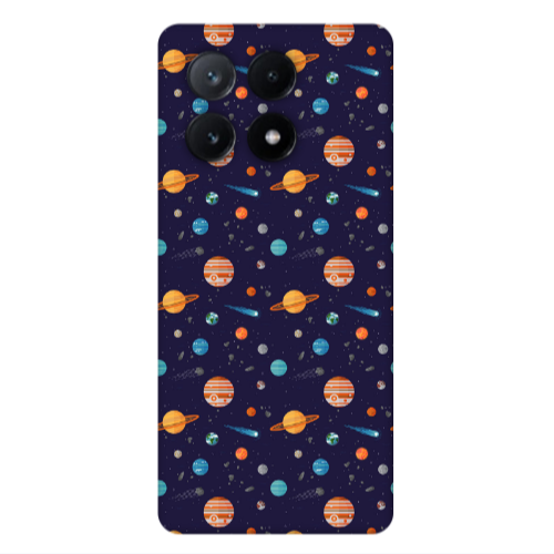 Xiaomi Poco X6Pro 5G Planets Transparent Silicone TPU Θήκη